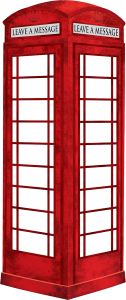 Telephone booth PNG-43056